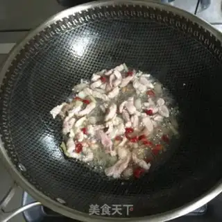 Make Pumpkin fried meat step 3