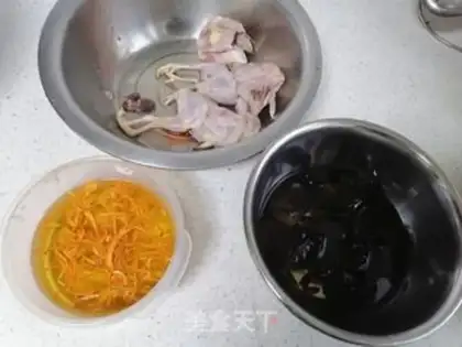 Make Squirts, pigeon soup step 0
