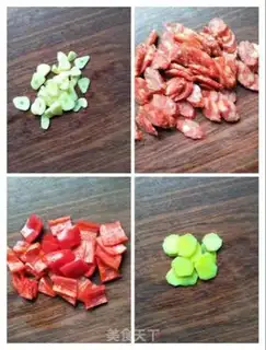 Make Sausage pepper mustard step 2