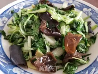 Make ♪ The greens make black moor ♪ step 5