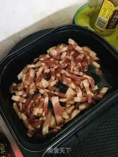 Make Celery fried meat step 5
