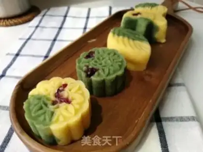 Make Big Macnolle green bean mooncake step 5