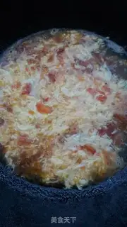 Make Tomato egg soup step 7