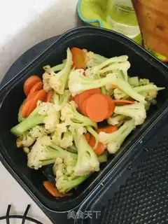 Make Garlic oatmeal with carrots step 3