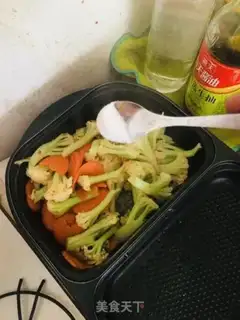 Make Garlic oatmeal with carrots step 4