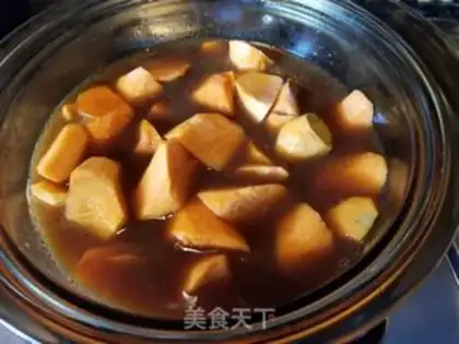 Make Red-burned cowtails step 6