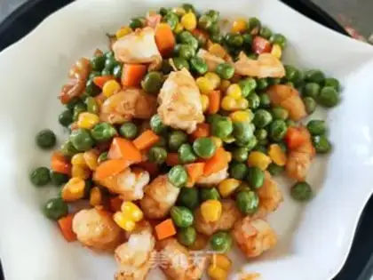Make Peas and shrimp step 10