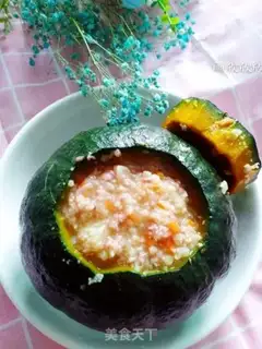 Make Pumpkin rice step 11