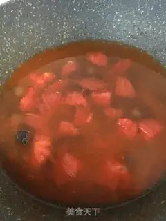 Make Sea cucumber tomato egg soup step 6