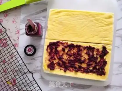 Make Mayo jam cake step 10