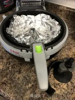 Make Air-fried salt chicken step 6