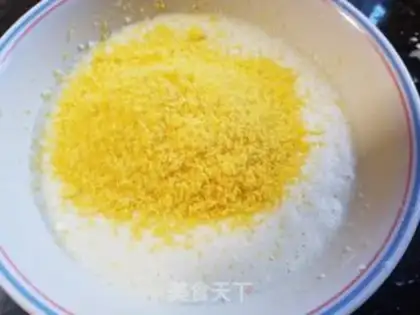 Make Gold, sand, milk, yellow step 4