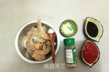 Make Thai sweet shrimp step 0