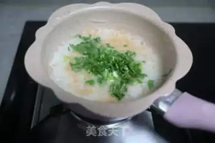 Make Carrot greens and rice porridge step 9