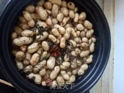 Make Tea peanuts step 3