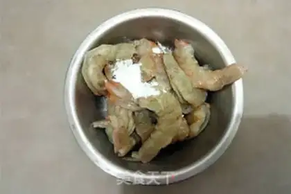Make Thai sweet shrimp step 2