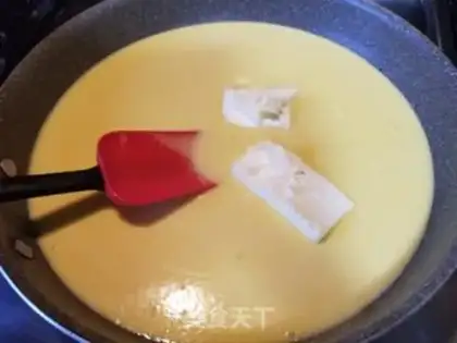 Make Gold, sand, milk, yellow step 7