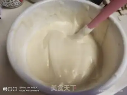 Make Egg yolk early cake step 7