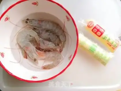 Make Shrimp tofu step 0
