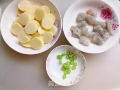 Make Shrimp tofu step 3