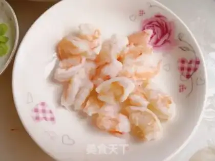 Make Shrimp tofu step 4