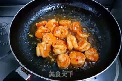 Make Thai sweet shrimp step 8