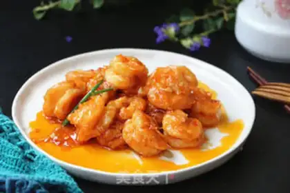 Make Thai sweet shrimp step 9