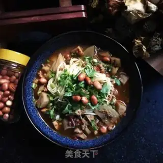 Make Chicken soup and bamboo step 6