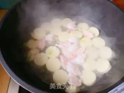 Make Shrimp tofu step 7
