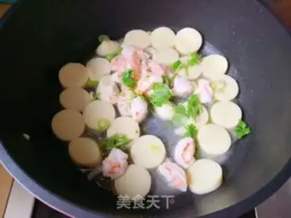 Make Shrimp tofu step 8