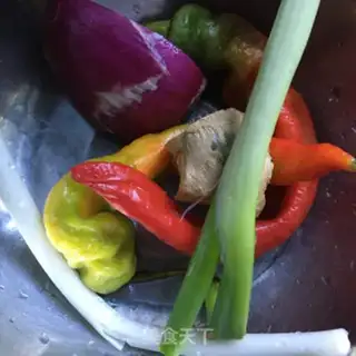Make Spicy wings and potatoes step 2