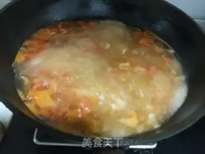 Make Tomato egg soup step 9