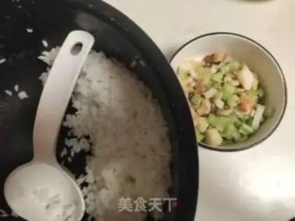 Make Shrimp celery step 1