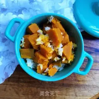 Make Pumpkin rice step 7