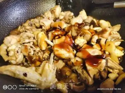 Make Flaming mushrooms step 6