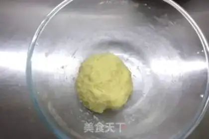 Make ♪ Fry little puffy ♪ step 2