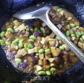 Make Soy sauce, saffron, beans step 10