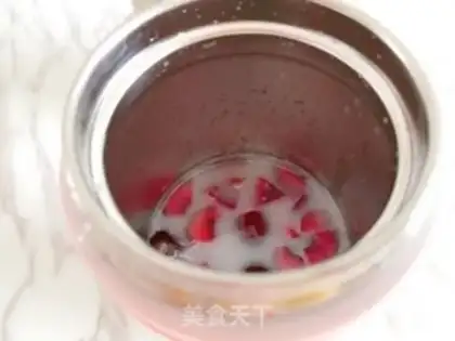 Make Cherry ice step 3