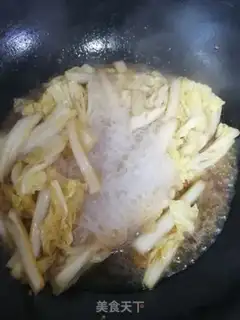 Make Shrimp cabbage fans step 6