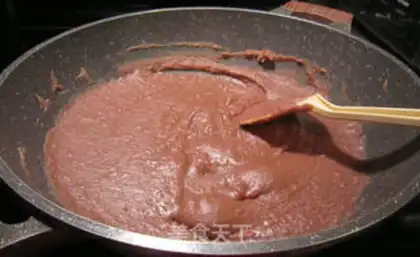 Make Make red bean sand step 4