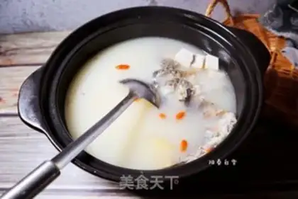 Make Tofu fish soup step 9