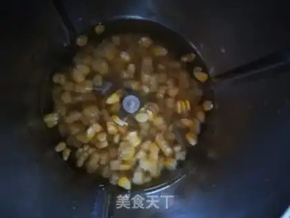 Make Frozen corn juice step 1