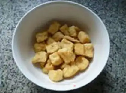 Make Little tofu tofu melon step 1