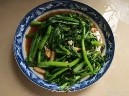 Make Garlic fried oil step 7