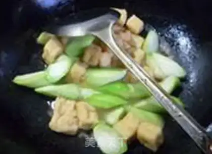 Make Little tofu tofu melon step 6