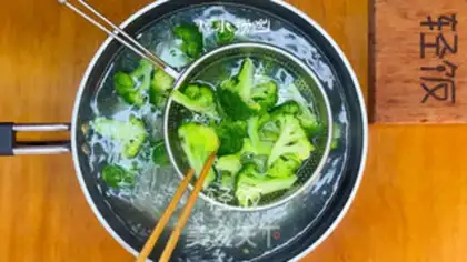 Make Schindler broccoli step 2