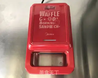 Make Puffy waffles step 11