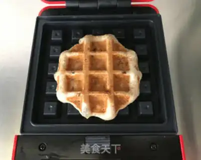 Make Puffy waffles step 12