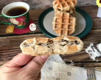 Make Puffy waffles step 16