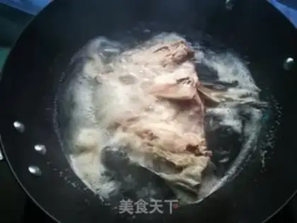 Make Clear the fish head step 0